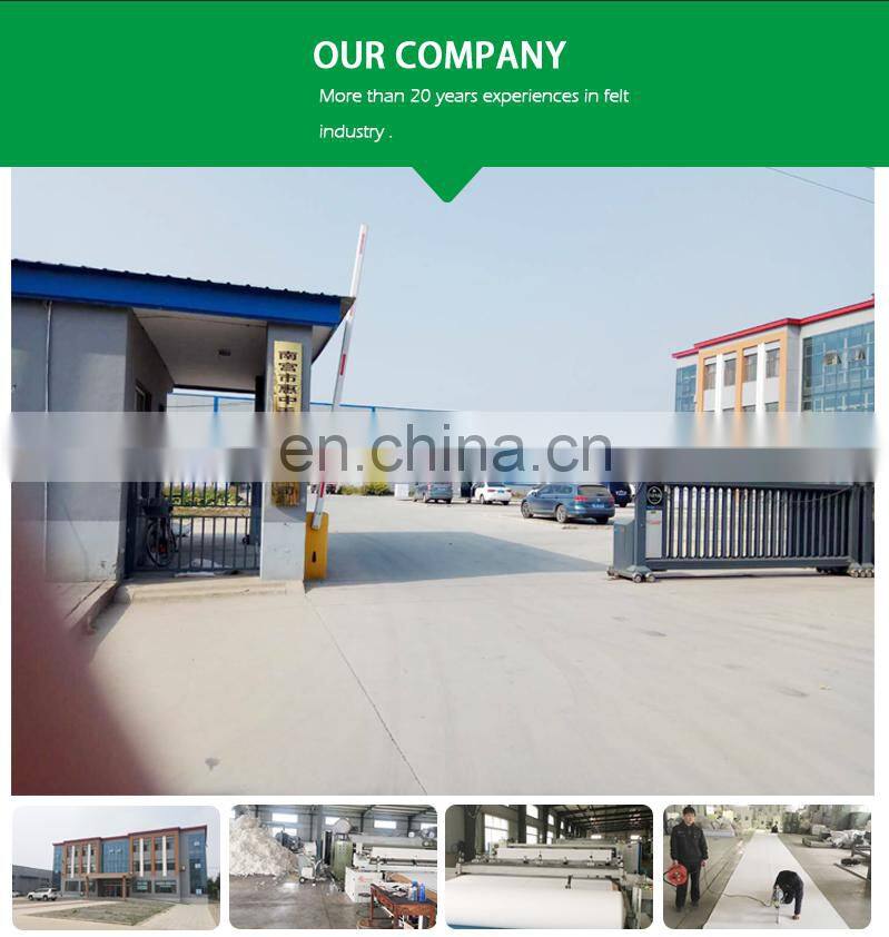 industrial cylinder 100% pure wool felt tube