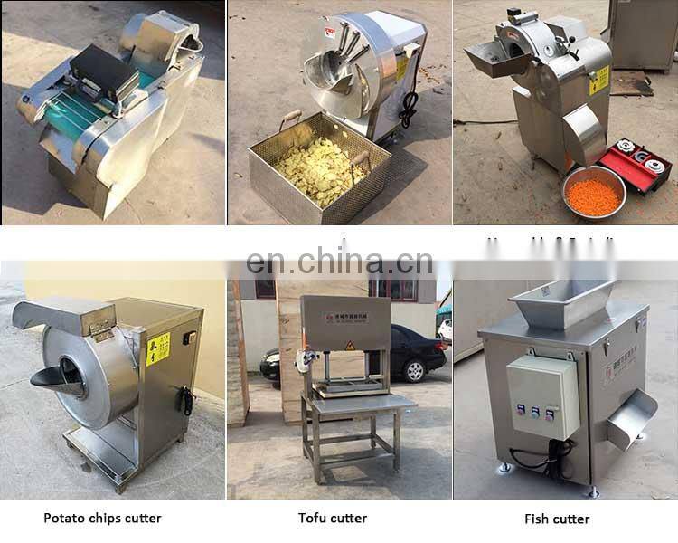 Small scale commercial cassava potato chip peeler and cutter