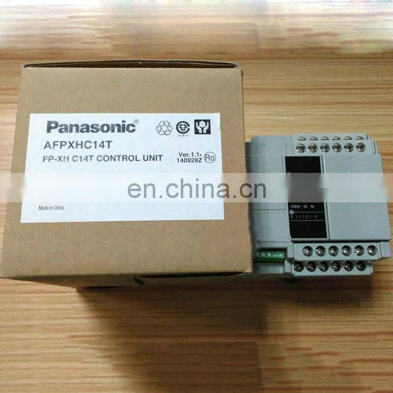 New Panasonic Logo PLC AFPXHC14T Transistor Output Logic Controller for Automation System AFPXHC14T