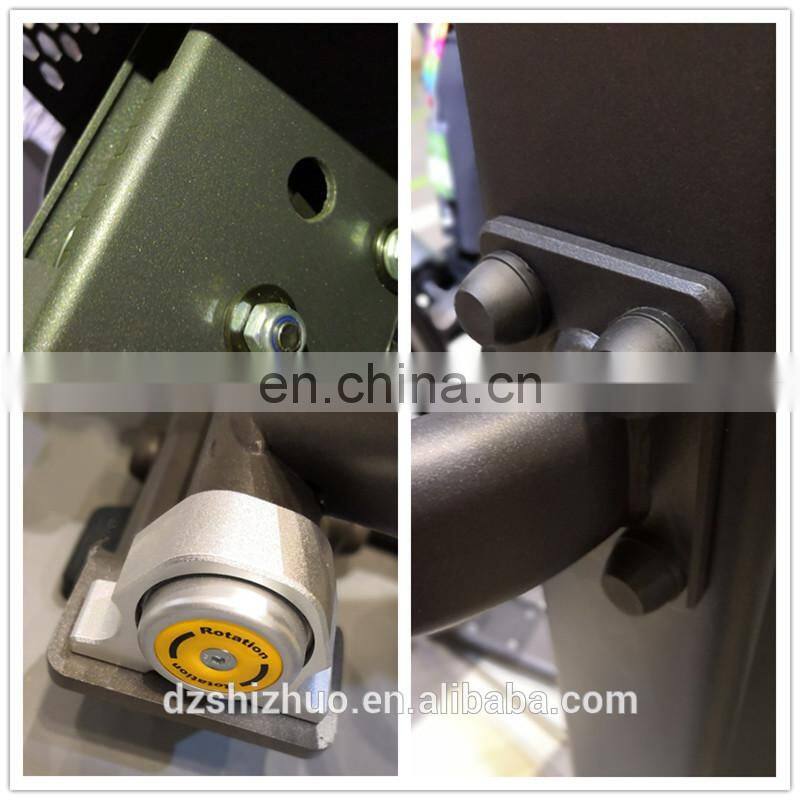 Shandong top quality with nice design oval tube commercial leg exercise gym fitness equipment Seated Leg Curl SES023