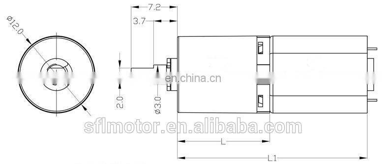 n20 6v pmdc planetary gear motor