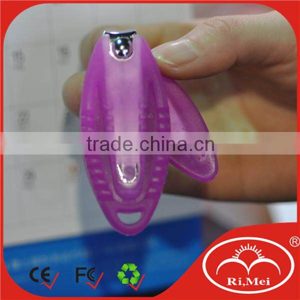 ABS nail clipper key chain and bottle opener gift