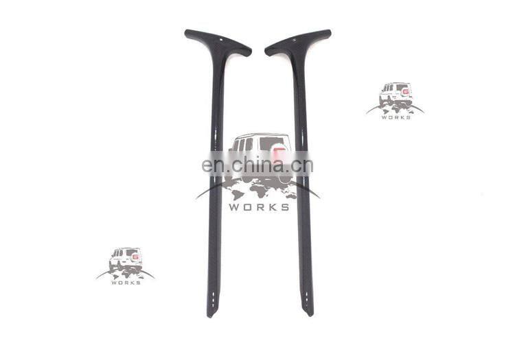G wagon W463 A pillar fit for G-class W463 G500 G63 G65 G800 G350D 4x4 carbon fiber material front window side pillar