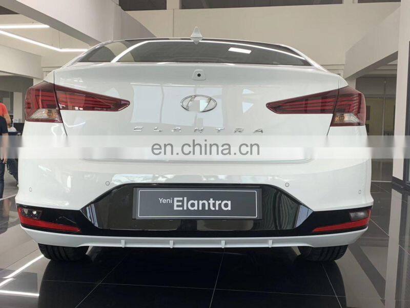 car  auto parts  ABS  front  lip and  rear  diffuser  bumper protection  for  Hyundai ELantra  2019 +