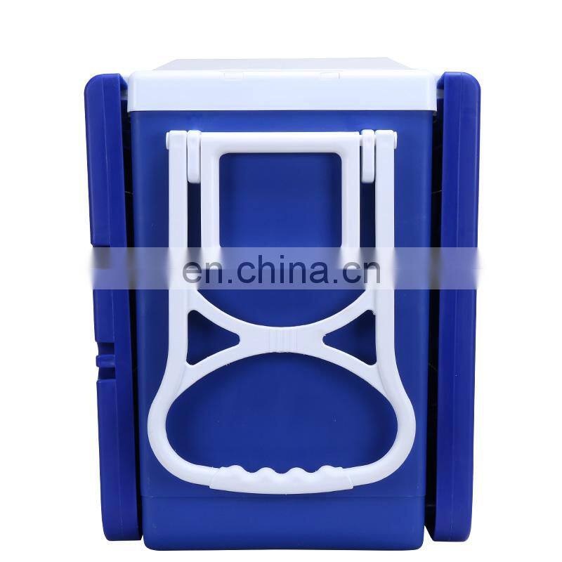 GINT 28L Camping table cooler box portable ice box with wheels