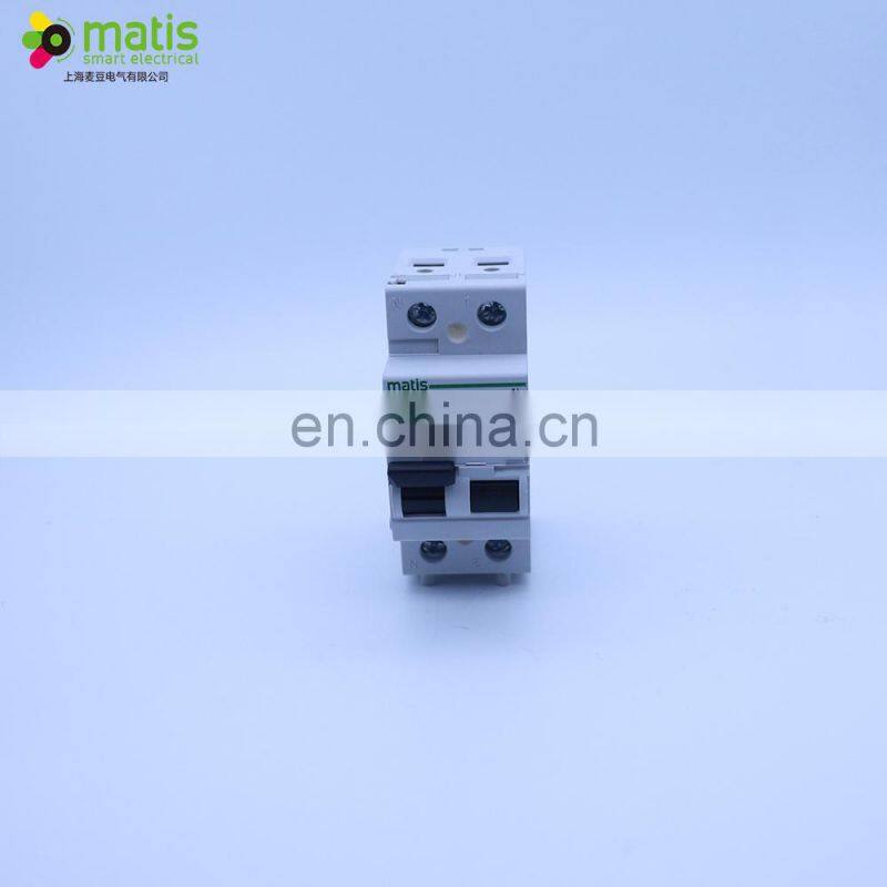 2021 latest technology high quality rccb 2p 40a 30ma type A breaker ML50 circuit breaker