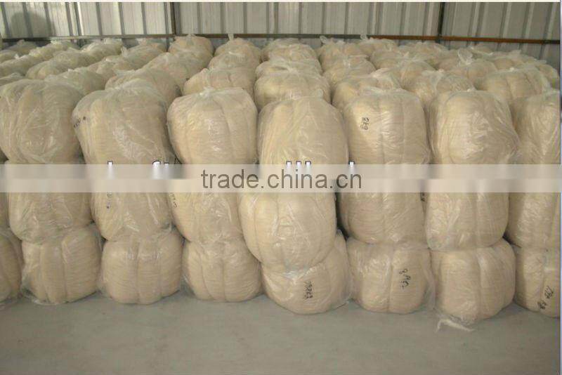 100% worsted combed purple cashmere tops