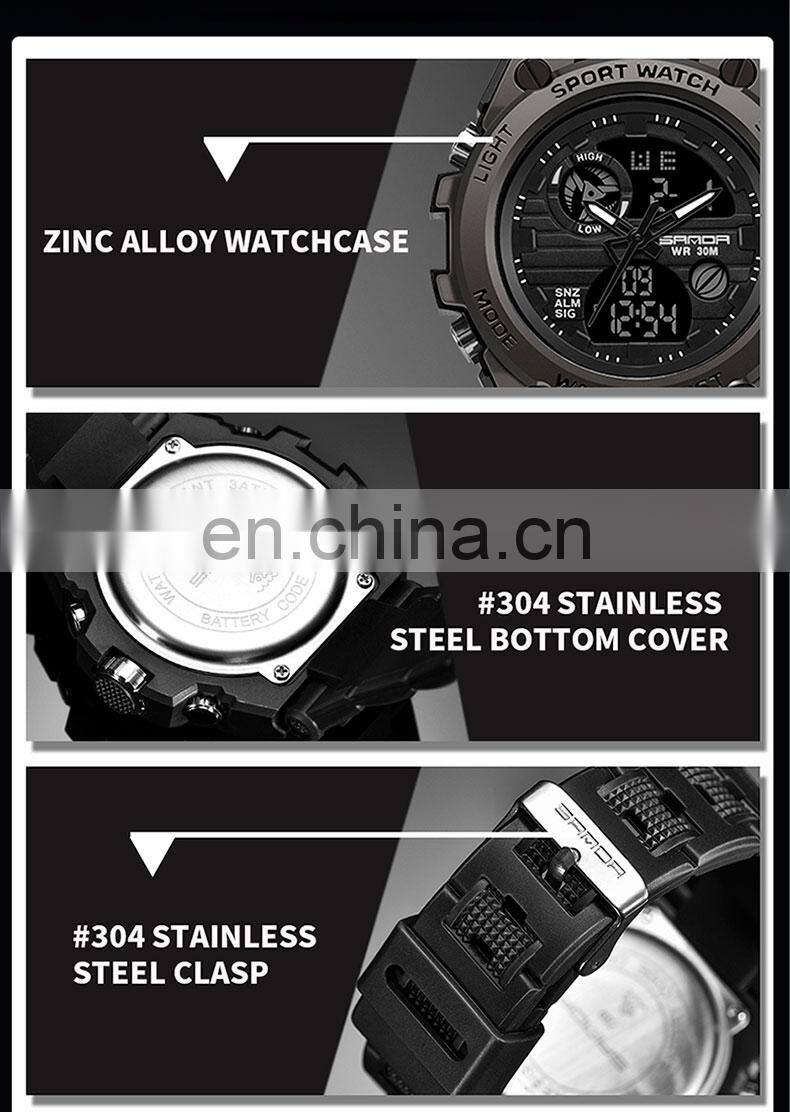 Custom Logo Quartz Wrist Designer Watch Popular Brands Luxury Men Sports Electronic Digital Watches