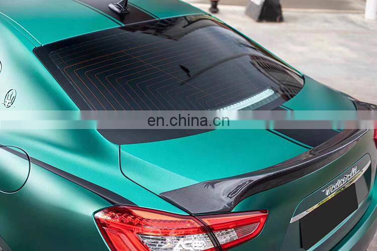 Runde Carbobn Fiber Material New Style Bodykit With Front Rear Lip Side Skirt Spoiler For Maserati Ghibli Body Kit