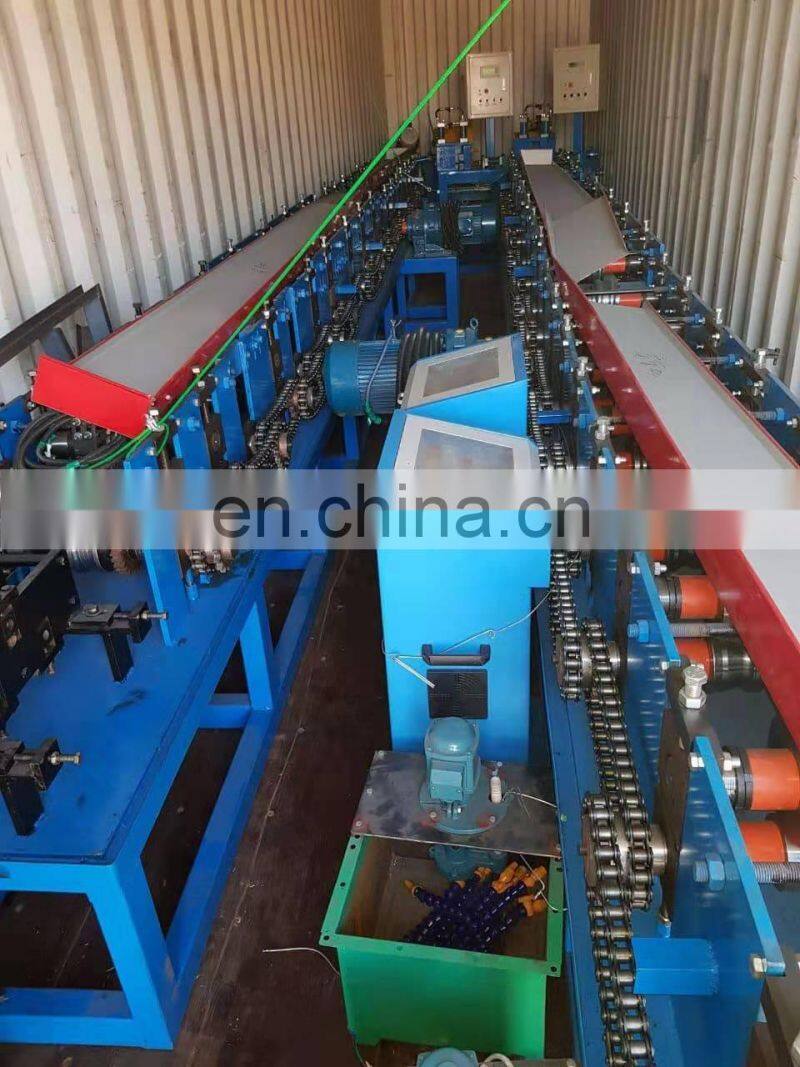 Simple innovative products Raw material galvanized steel strip 0.3mm-0.4mm thick auto wind duct making machine