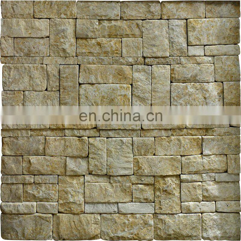 outdoor vietnam 3d limestone cladding wall tiles exterior/ limestone wall cladding/ natural limestone culture stone