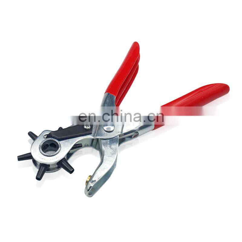 Leather Belt Hole Punch Plier Eyelet Puncher Revolve Sewing Machine Bag Setter Multi-function punch tool