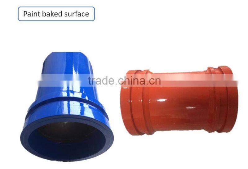 133mm *3m reinforced large diameter concrete pump pipe for conveying