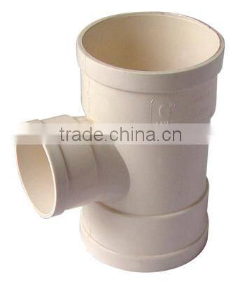 Plastic Tee /UPVC Reducing Tee /Downstream Tee
