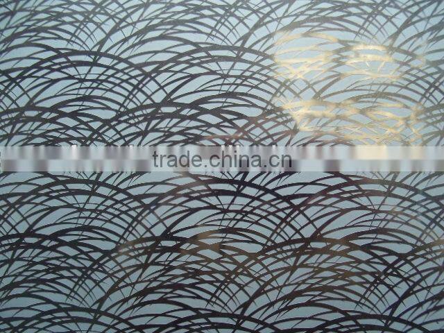 stamp finish gold color stainless steel sheet 201 stamp finish stainless steel