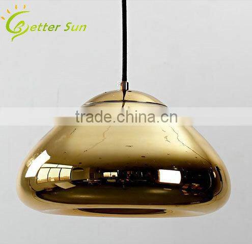 Modern Glossy Decorative Hanging Glass Pendant Light