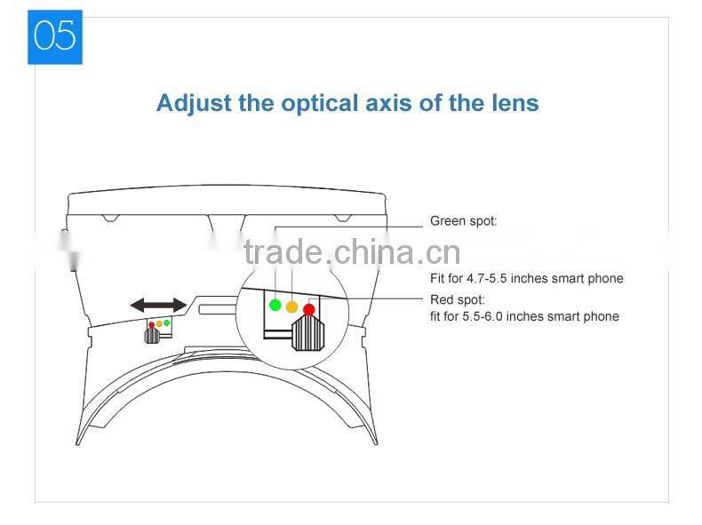 Premium 3D vr shinecon vr glasses for all smartphone