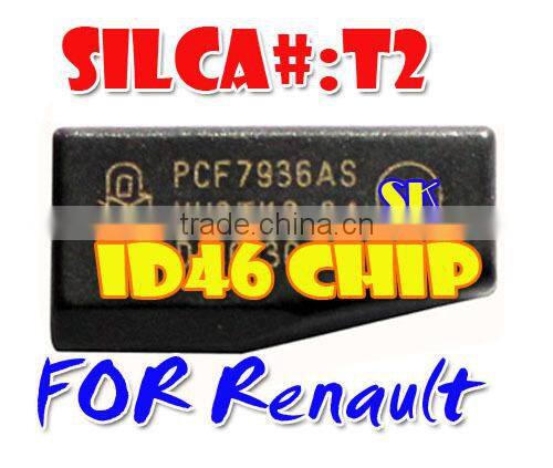 Good quality ID 46 (T2)Locked Transponder Chip For Renault