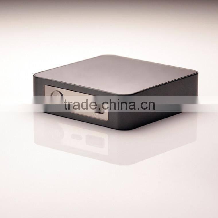 2014 new fashion moible phone charger best gift high quality 6600mah portable charger aluminum mirror advertising power bank