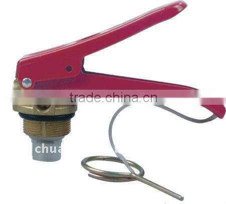 ABC powder fire valve