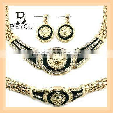 2013 fashione Lion Head jewelry set