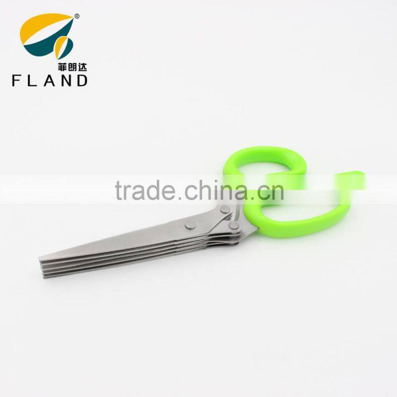 YangJiang Factory price Office Scissors with TPR Soft Handle student scissors set