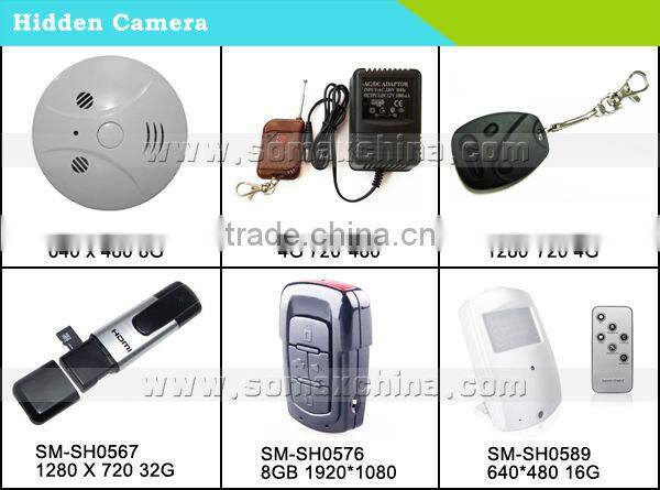 HD720P TV Universal Remote Control Latest Hidden Camera