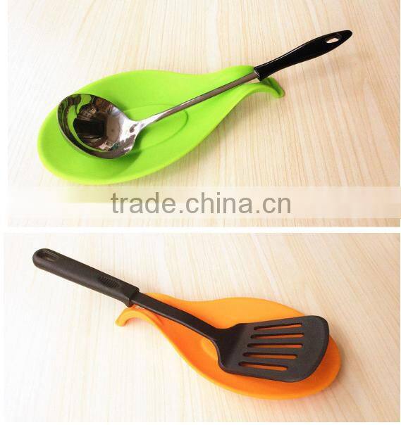 Eco-Friendly Custom Silicone Spoon Mat, Baking Mat