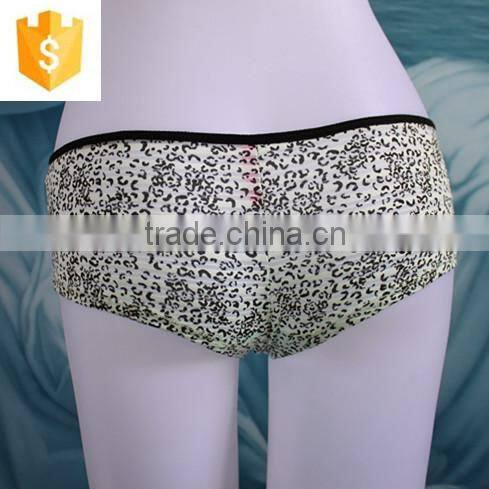 Light green sexy wild leopard panties