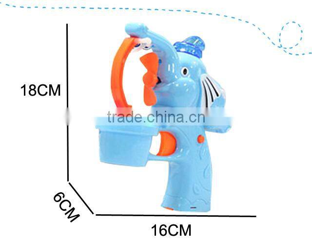 Alibaba china plastic toy gun bubble