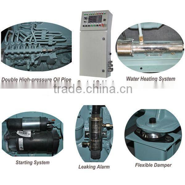 Factory direct sale diesel generator 150 kva with ATS