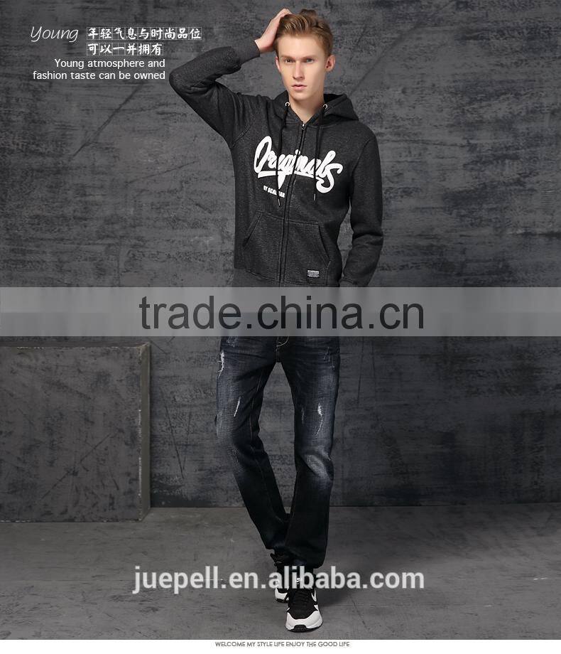OEM 2015 plus size new fashion warm men winter hoody
