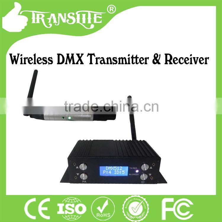 2.4G DMX512 DMX DJ/disco Wireless Receiver and Transmitter for Lighting Control