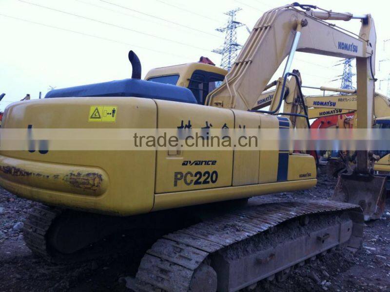 used komatsu excavator pc220-6, used pc220-6 excavator