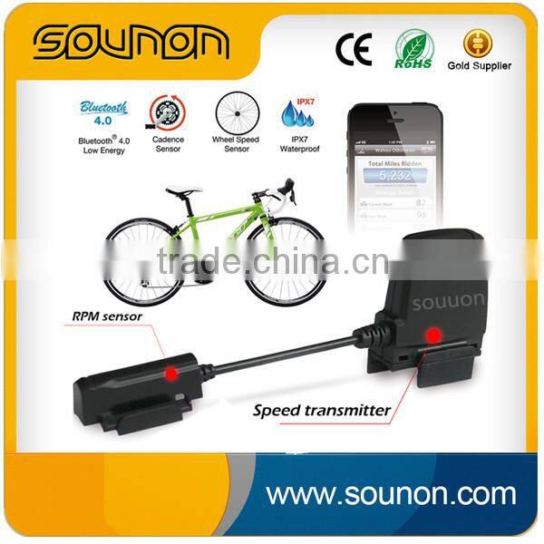 Bluetooth ANT+ Bike Cadence Sensor Bicycle Speed Cadence Sensor