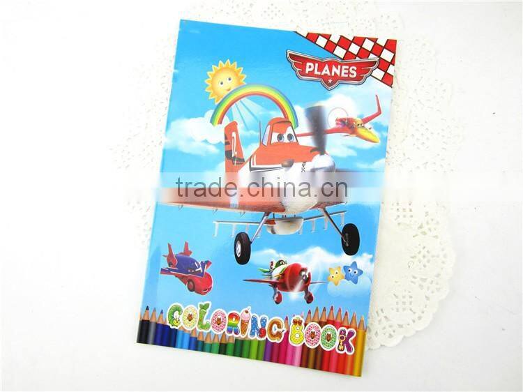 Coloring Book with new cartoon design for kid drawing