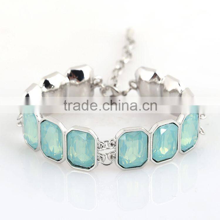 9 Colors Charm Crystal Bracelets For Gilrs European Style Beautiful Fashion Jewelry
