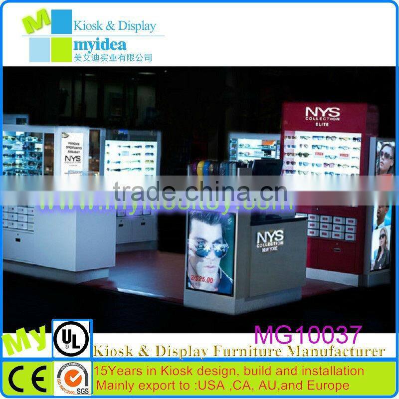 Fashion high quality modern rayban sunglass showcase