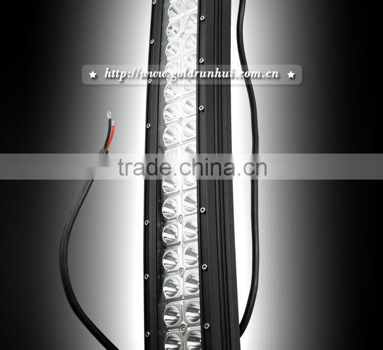 GoldRunhui RH-L0456 New Arrival 120W 10-30V 22inch JEEP Truck Tractor Boat Offroad Curving LED Light Bar Work Light Spot Flood C