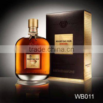 Luxury dry red wine paper box