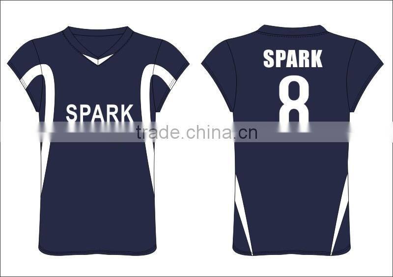 Original soccer jersey white and black made in china