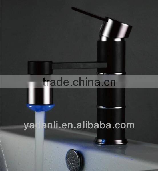 bamboo led tap water faucet antomatic 7 colors YDL6858