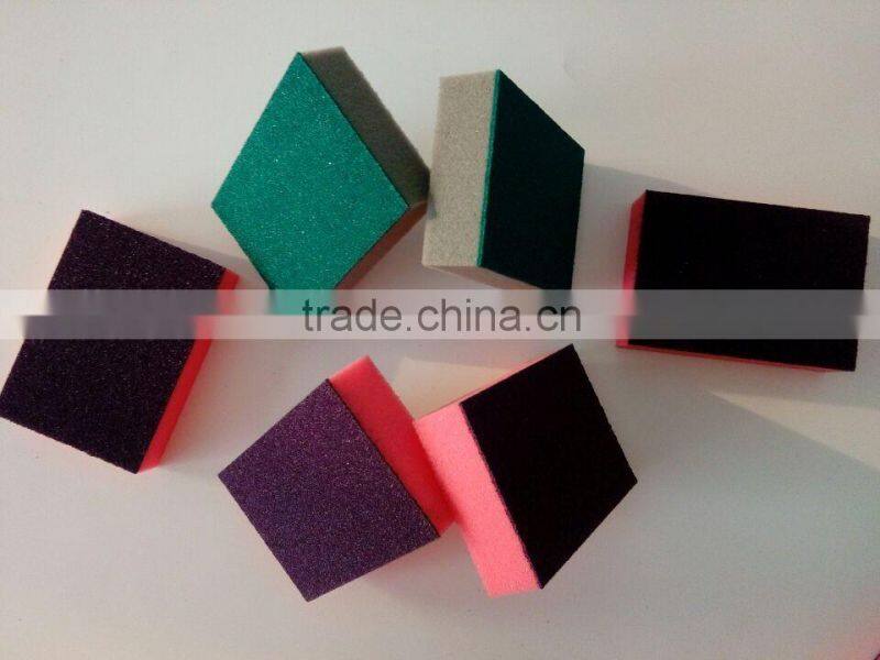 Colourful cleaning sponge