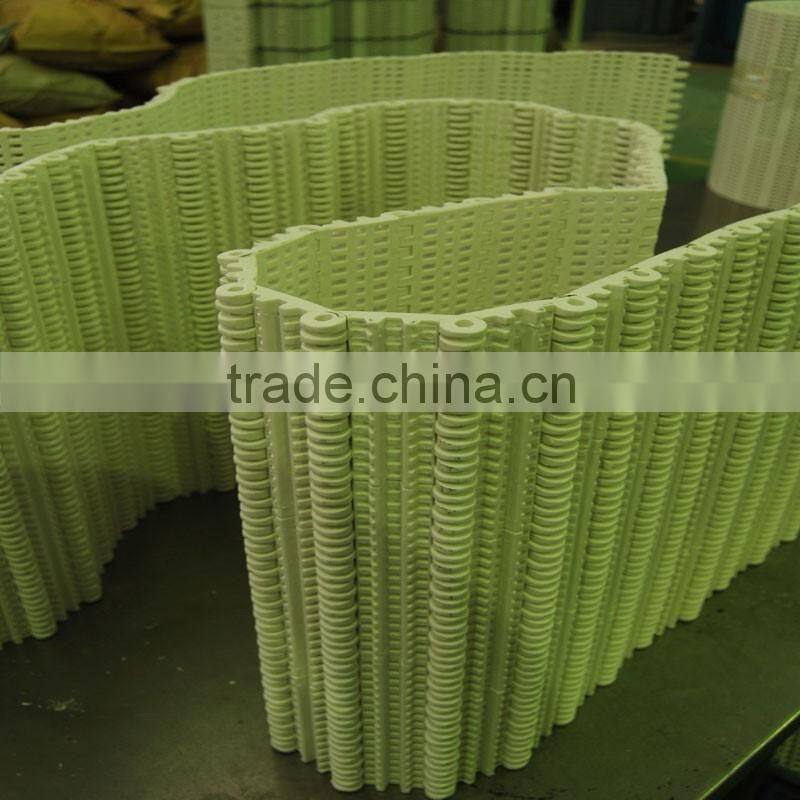 Food industry flexible plastic slat bottle chain conyers cnc machining plastic pom transmission chains