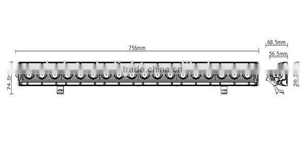 30 inch 90w High Brightness Offroad LED Light Bar
