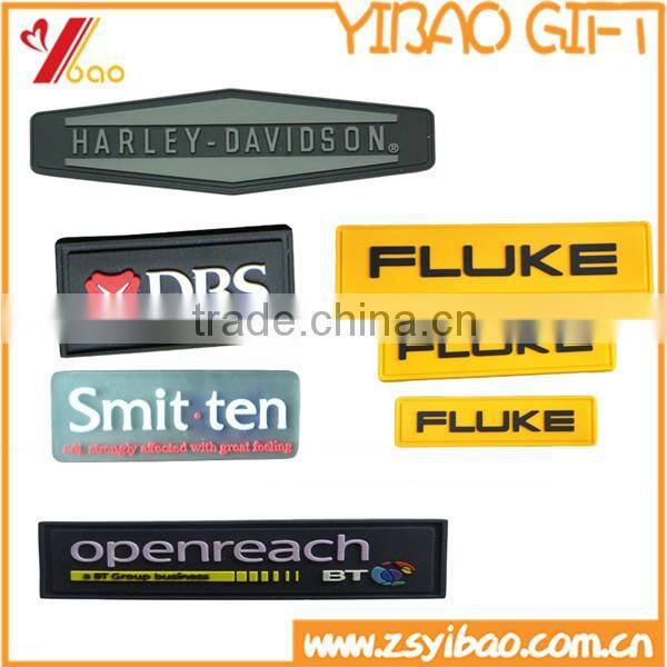 Wholesale soft pvc label for clothing