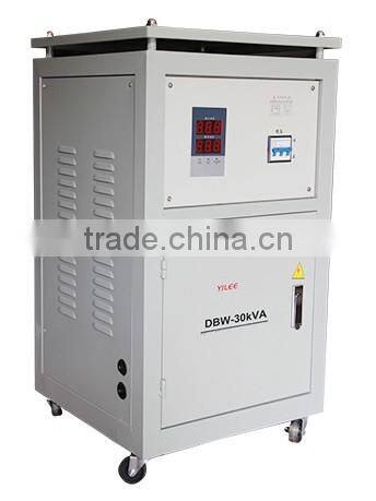 Price of electronic large power 30kva compensated automatic voltage regulator
