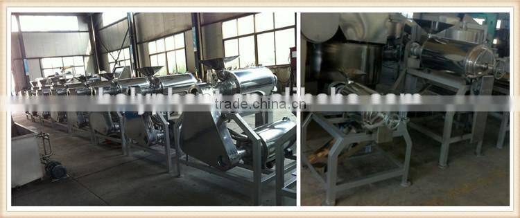 wide output range full stainless steel Fruit & Vegetable Processing Machines strawberry pulping machine