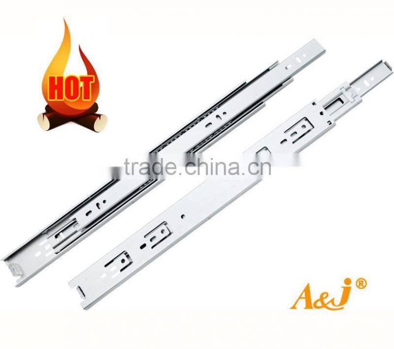 Cold rolled steel ball bearing drawer slides Furniture Hardware Cabinet hinge handle slide drawer