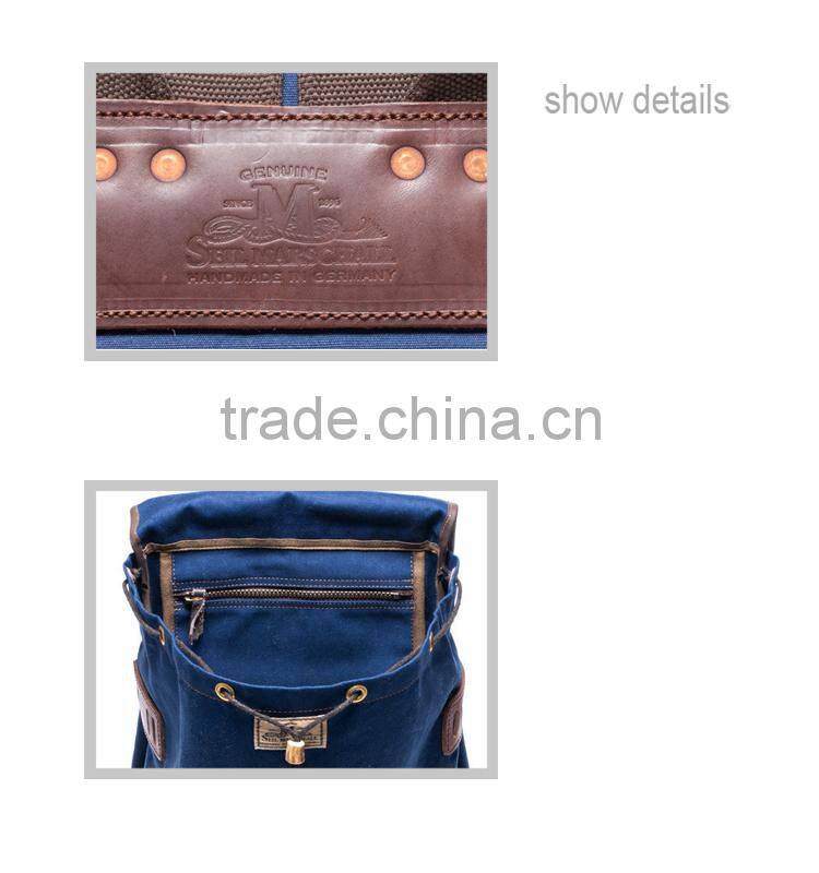 high quality custom canvas outdoor camping travelling backpack